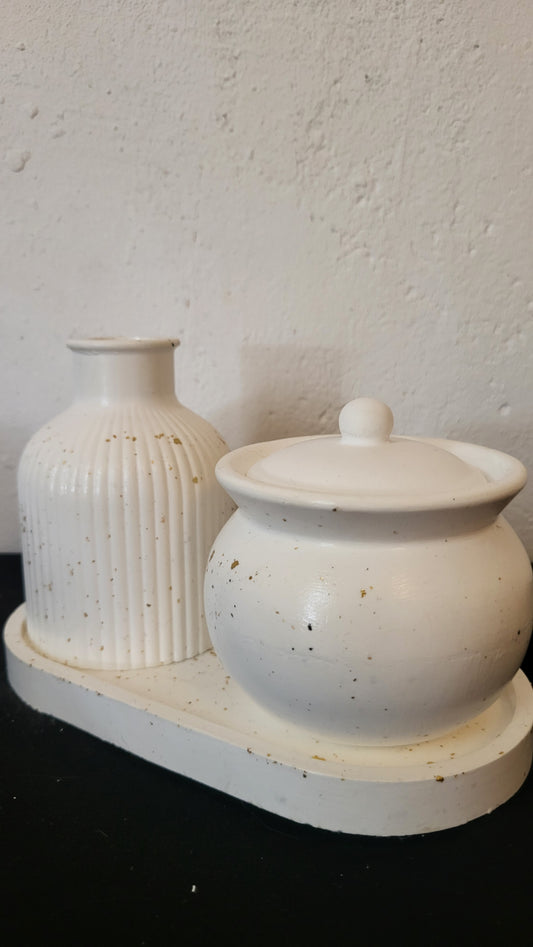 ✨ Sets en jesmonite – élégance artisanale pour votre intérieur ✨